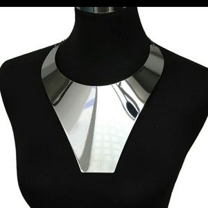 Silver bohemian necklace