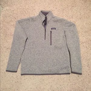 GRAY PATAGONIA PULLOVER
