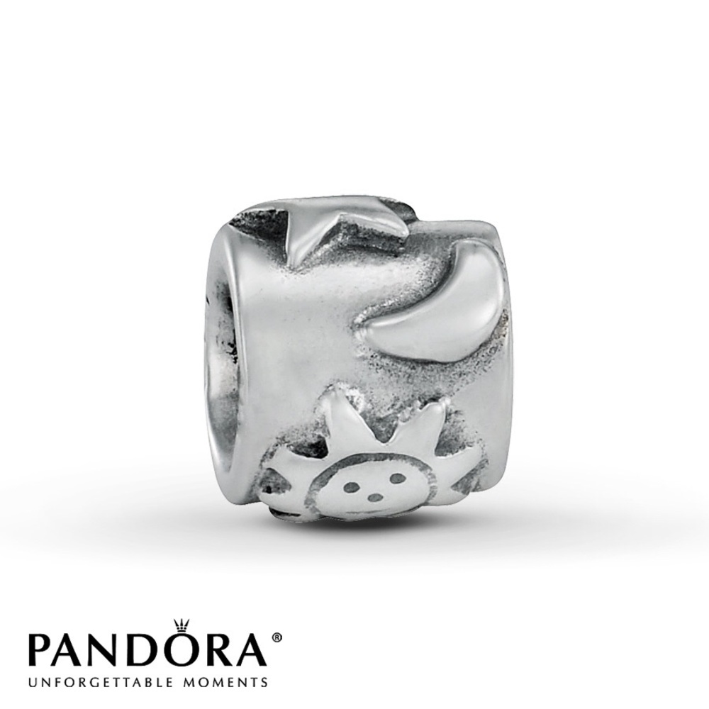 Star, moon and sun Pandora charm