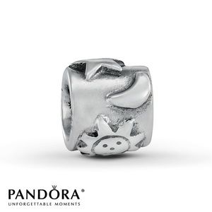 Star, moon and sun Pandora charm