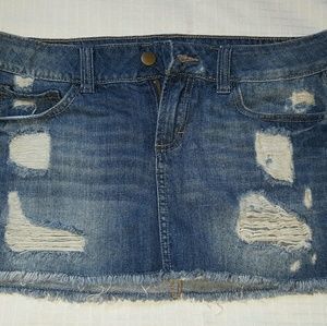 21 Denim jean skirt