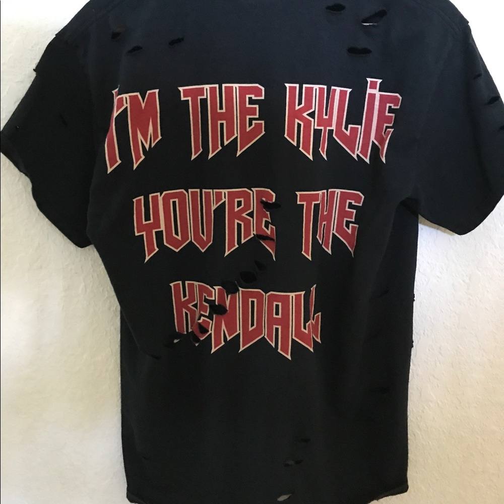 kylie "i'm the kylie you're the kendall" shirt