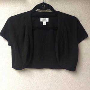 ANN TAYLOR short sweater jacket