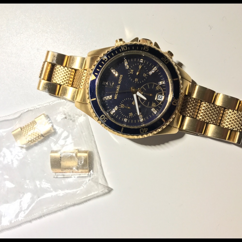 Michael Kors Sport Chronograph Navy Watch MK 5438