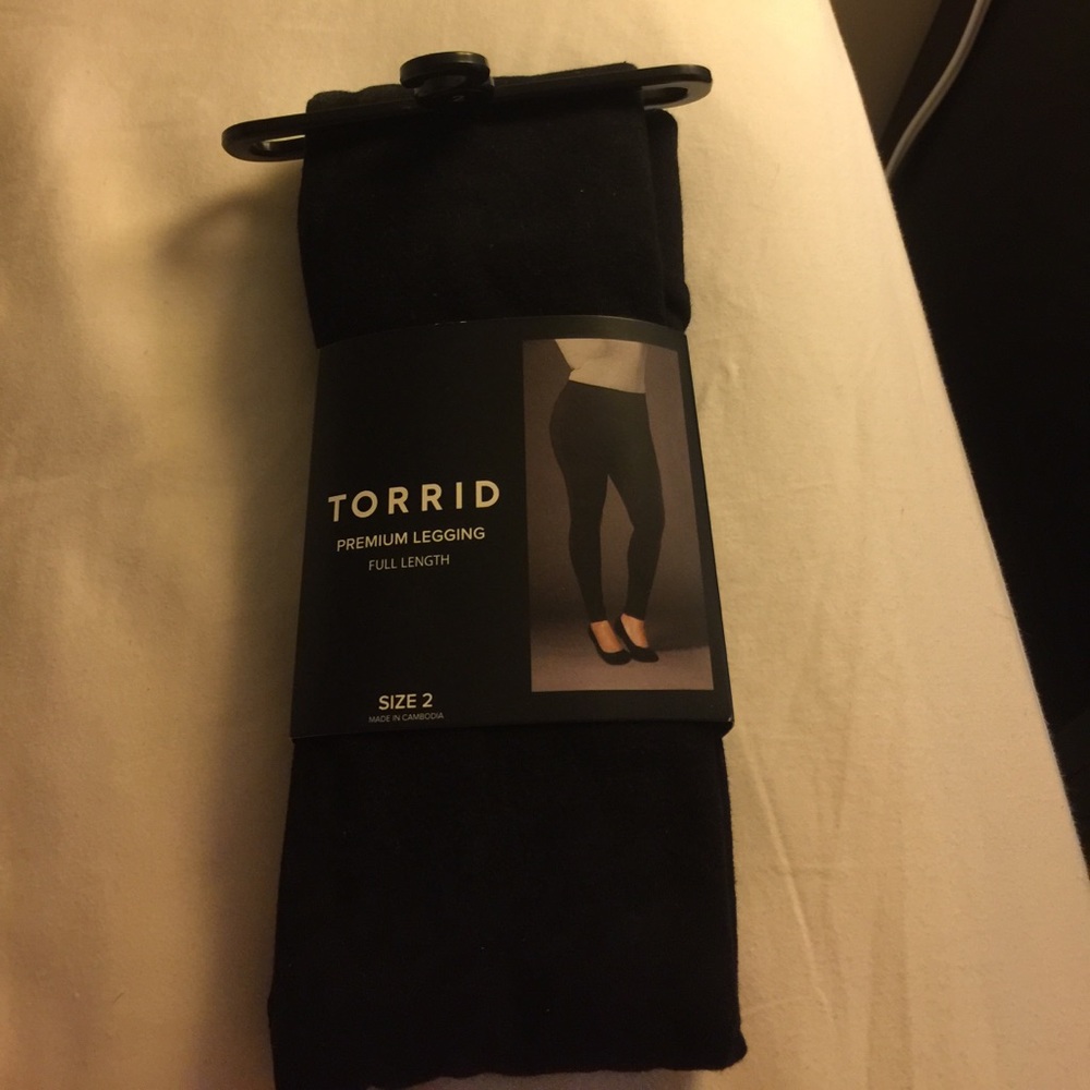 Black torrid leggings full length