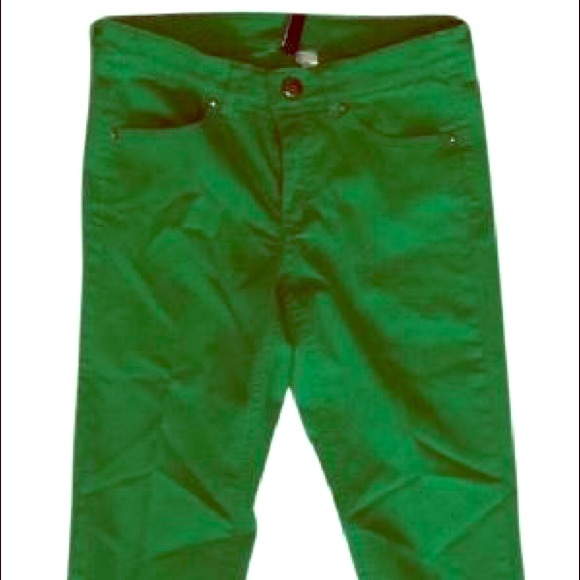 Divided by H&M Green Skinny Jeans - Picture 1 of 7