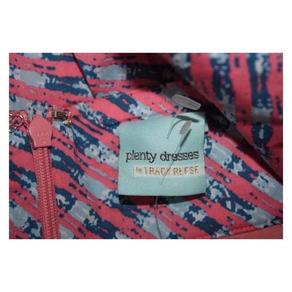 PLENTY TRACY REESE EMMI PLAID POPLIN TIE BACK DRES - Picture 4 of 4