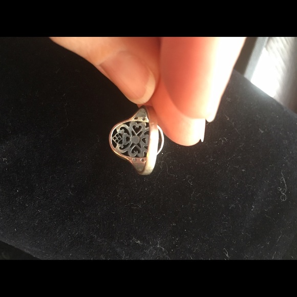 Sterling Silver Filigree Ring - Picture 2 of 4