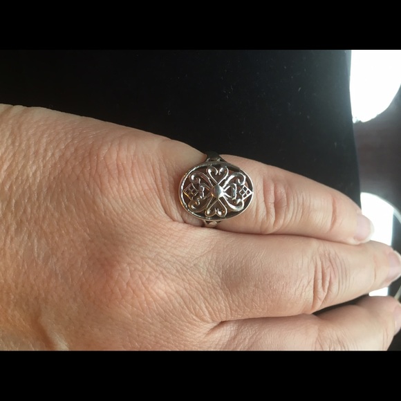 Sterling Silver Filigree Ring - Picture 4 of 4