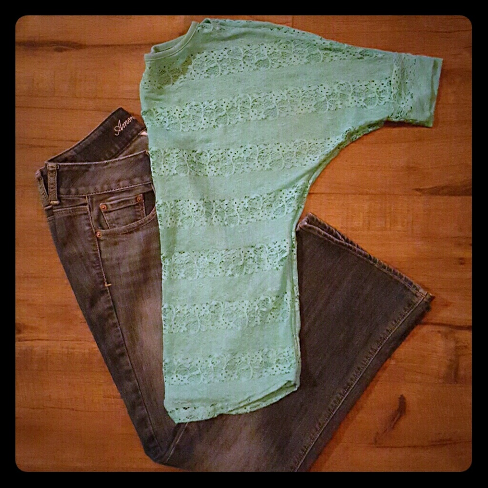 Mint Green Top