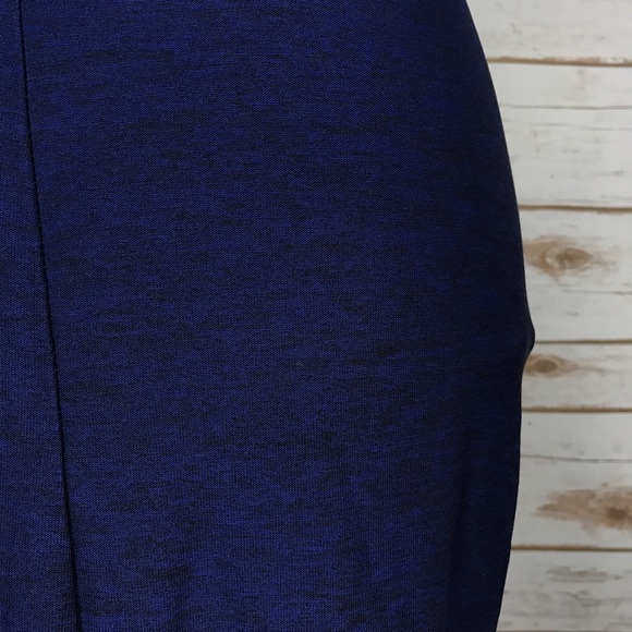 {T by Alexander Wang} Marled Jersey Twist Skirt - Picture 8 of 8