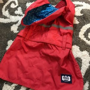 Old Navy dog raincoat szS