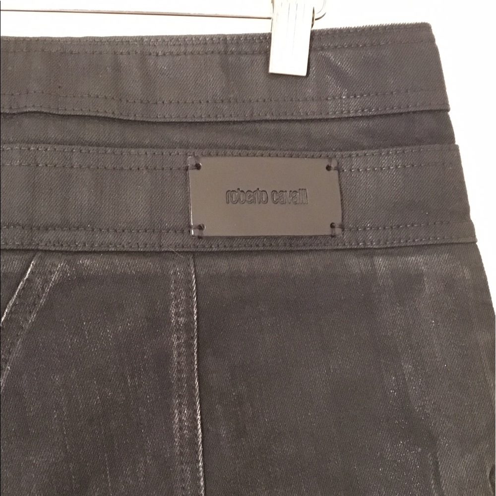 Roberto Cavalli black jeans European size 42 - Picture 4 of 6