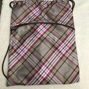 Used Thirty-one cinch sac khaki plaid