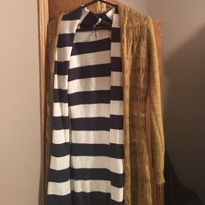 BKE layered cardigan