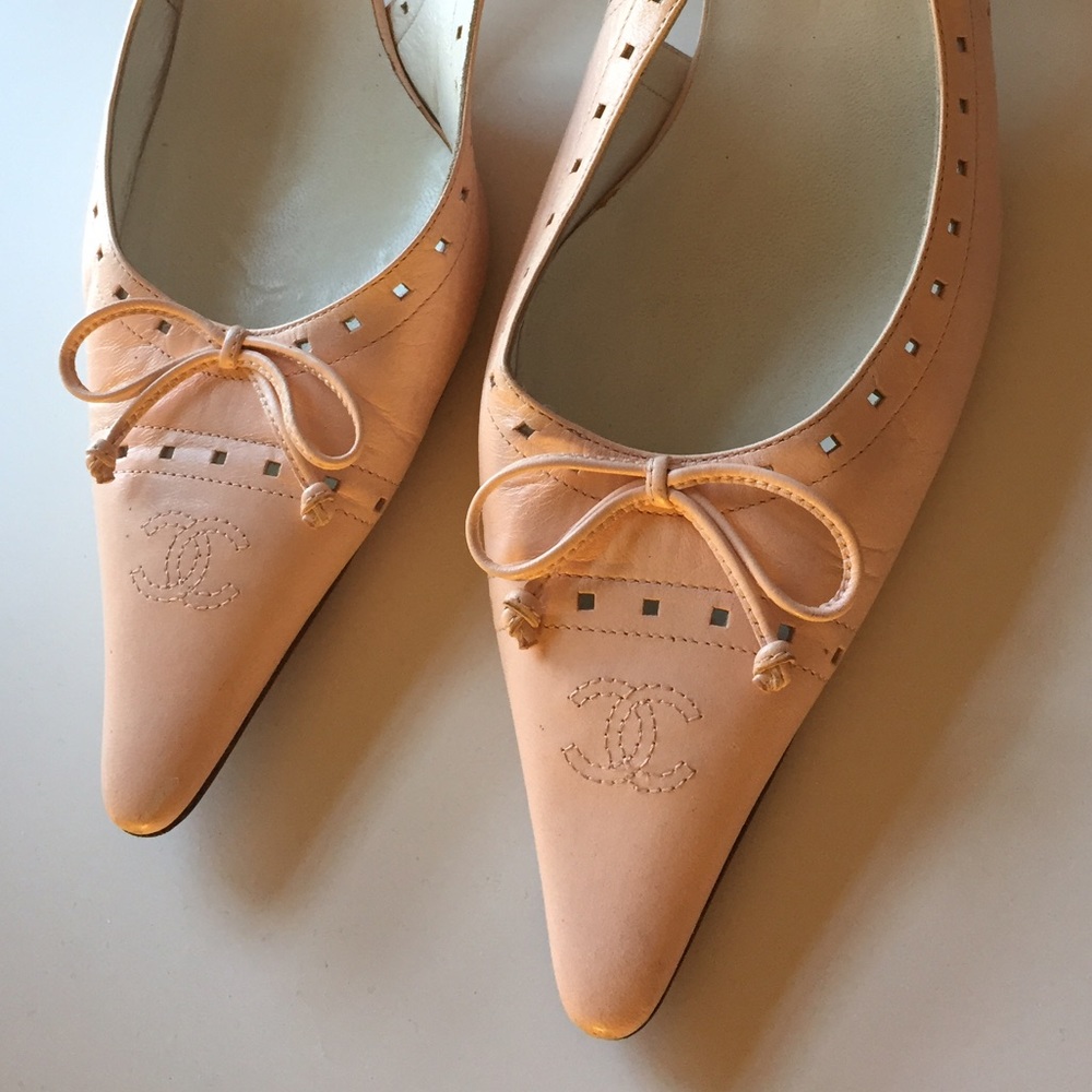 CHANEL heels 9.5 - 10 fit Authentic!