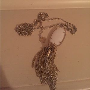 Pearl white Kendra Scott necklace