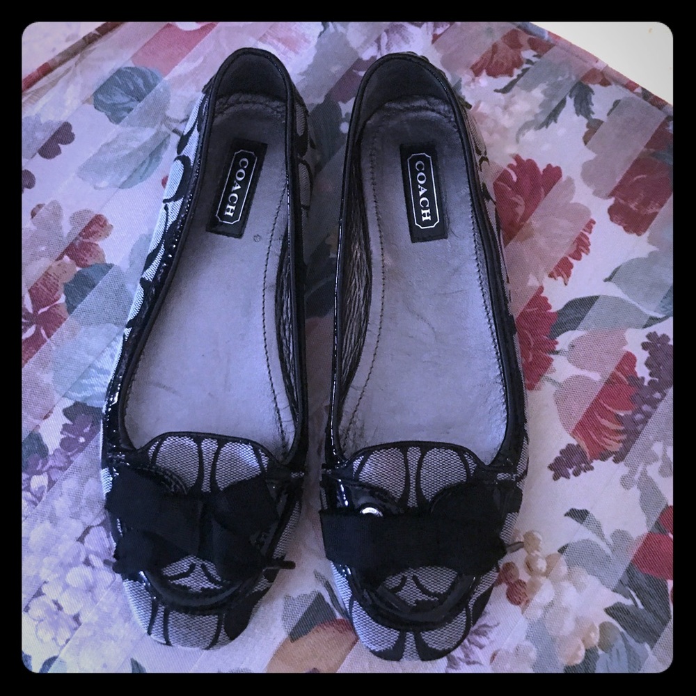 ♠️Authentic Coach flats♠️