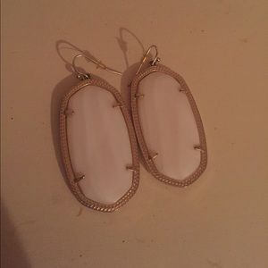 Pearl white Kendra Scott Danielle's
