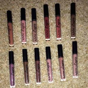 Nyx lip lingerie liquid lipstick set