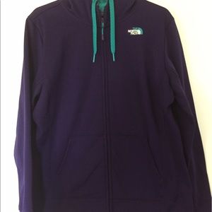 Navy & Teal NORTHFACE zip up hoodie. Never worn.