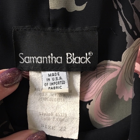 Draped Floral Dress - Picture 4 of 5