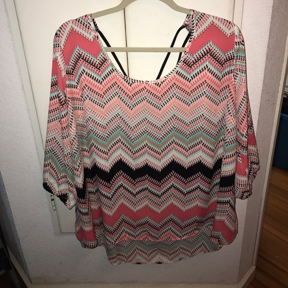 Maurices Long Sleeve Polyester Blouse
