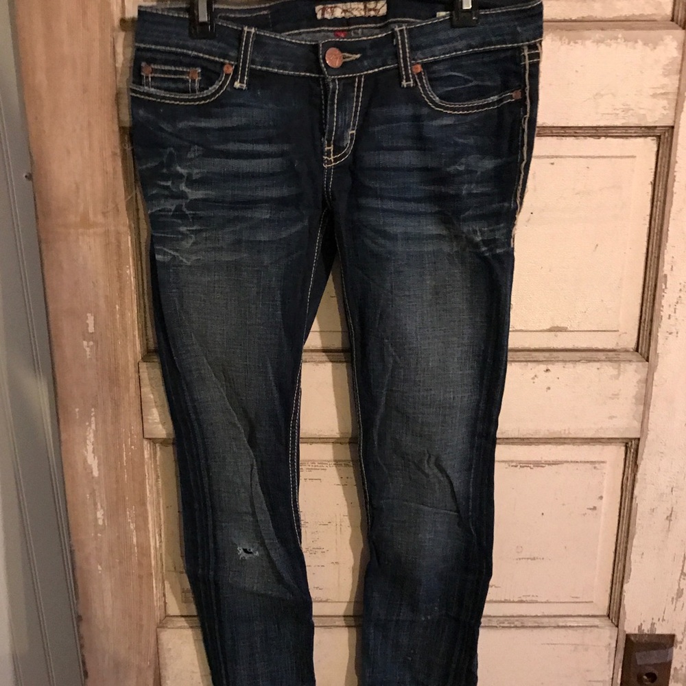BKE Madison Skinny Jeans-Size 27x35 1/2-LONG