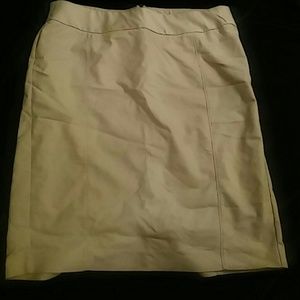 Lane Bryant Khaki Skirt