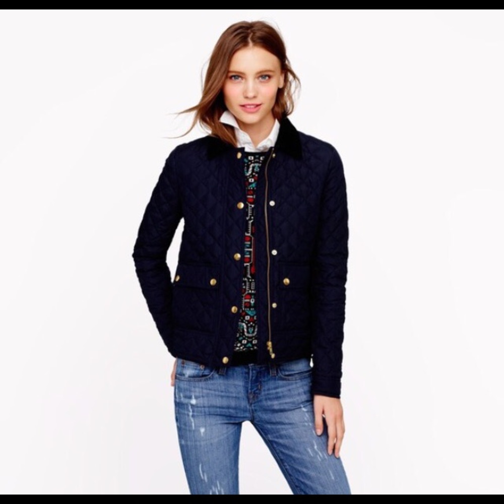 J. Crew Quilted Jacket