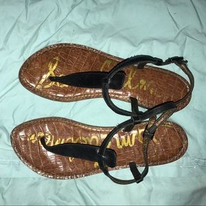 SALE $$ Sam Edelman Gigi Sandals Black leather