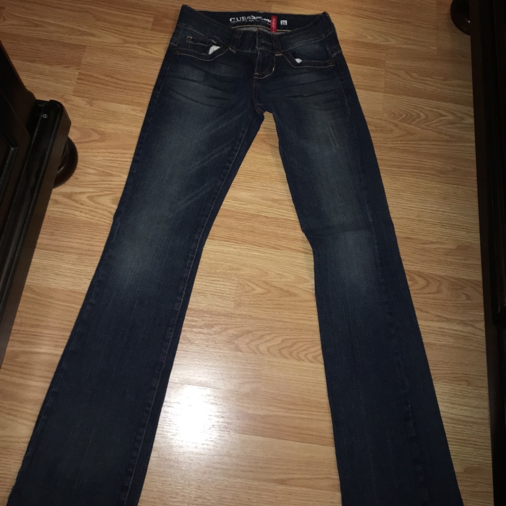 Guess jeans size 26 daredevil boot