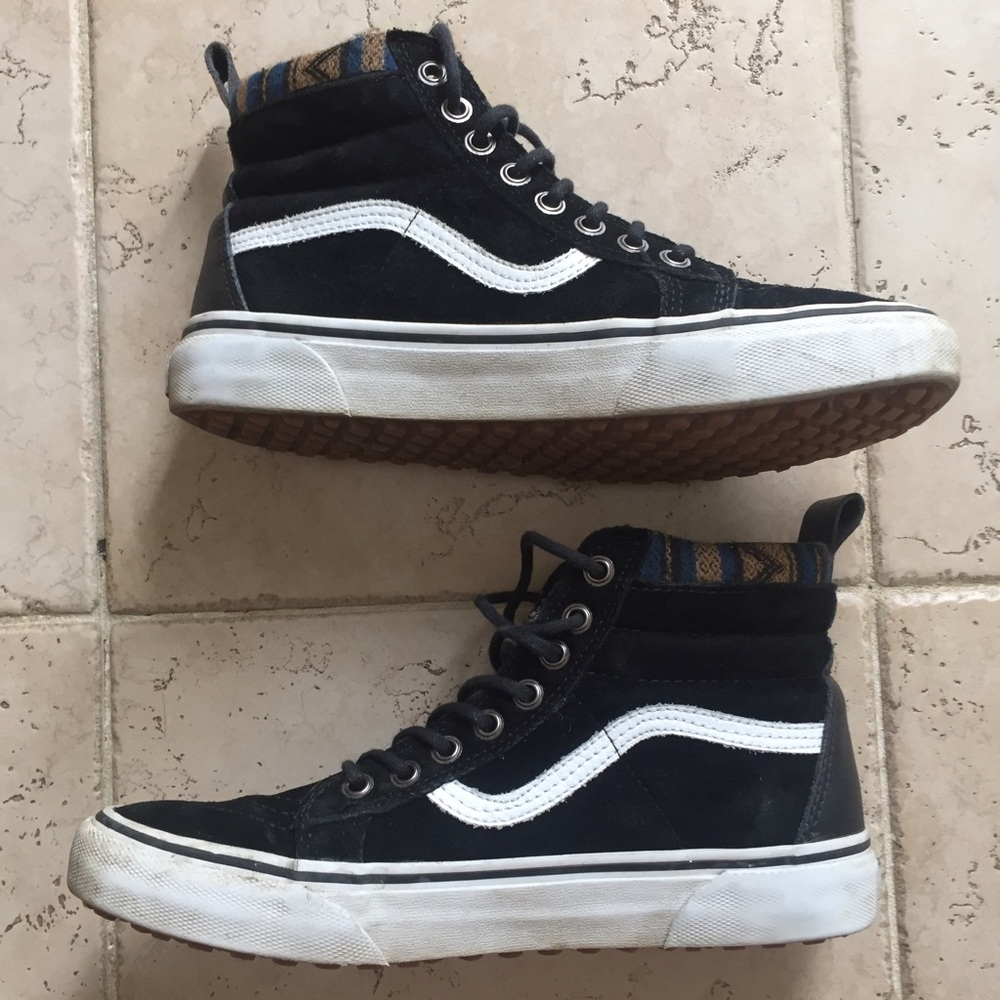 Vans high top sneakers