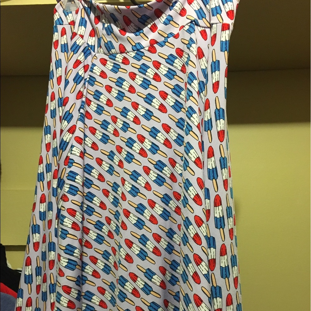Lularoe Kid 14 Azure bomb pop