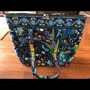 Vera Bradley Vera Tote in Midnight Blues