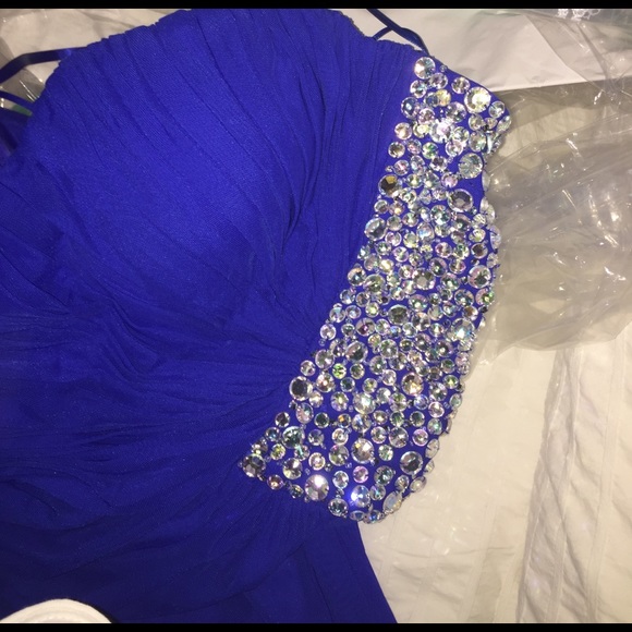 Blue Formal Dress - Picture 5 of 6