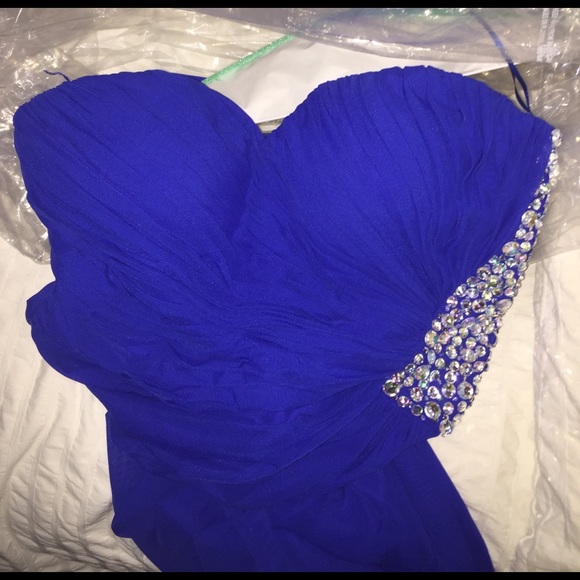 Blue Formal Dress - Picture 6 of 6