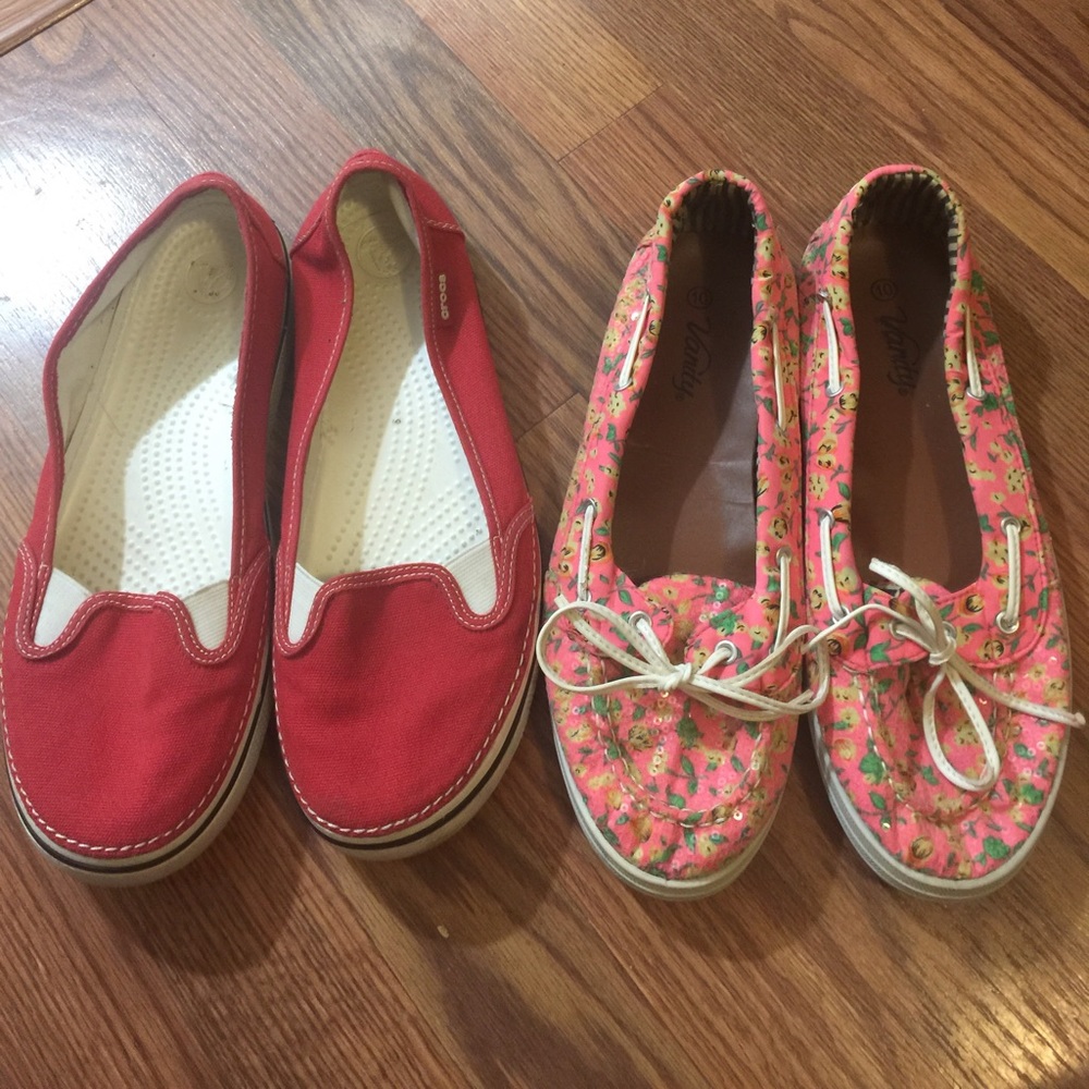 Two pair of casual shoes