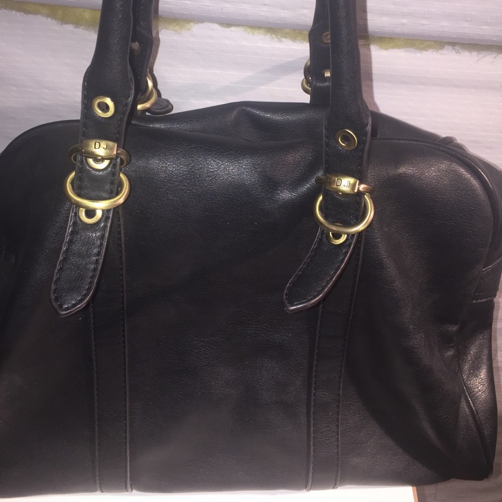 Black David Jones medium size handbag..