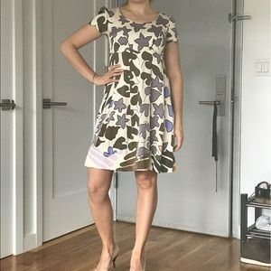 silk floral dress