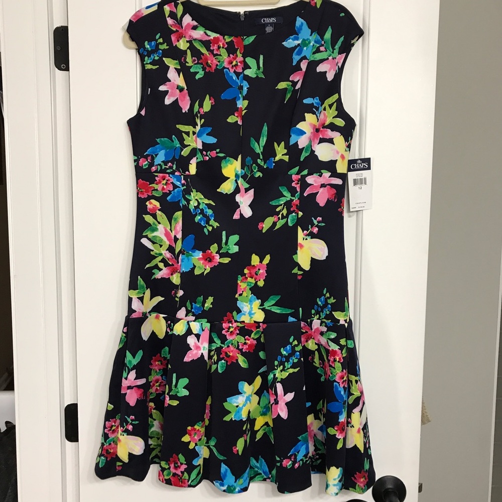 NWT! Navy floral