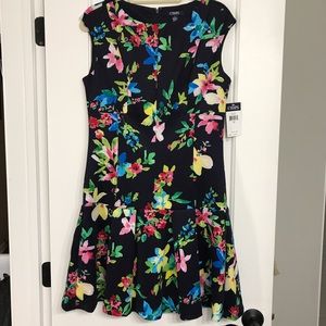 NWT! Navy floral