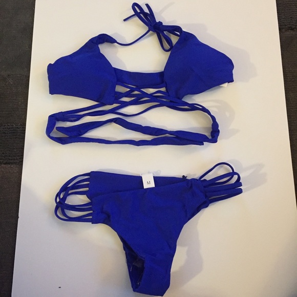 HP💕 NEW Sexy Royal Blue Bikini - Picture 6 of 6
