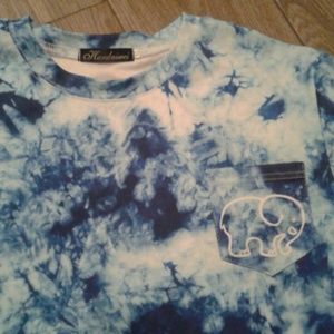 Ivory Ella long sleeve Acid wash shirt