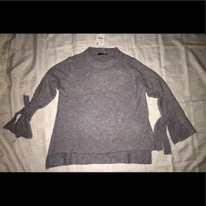 Zara sweater small gray NWT new with tags