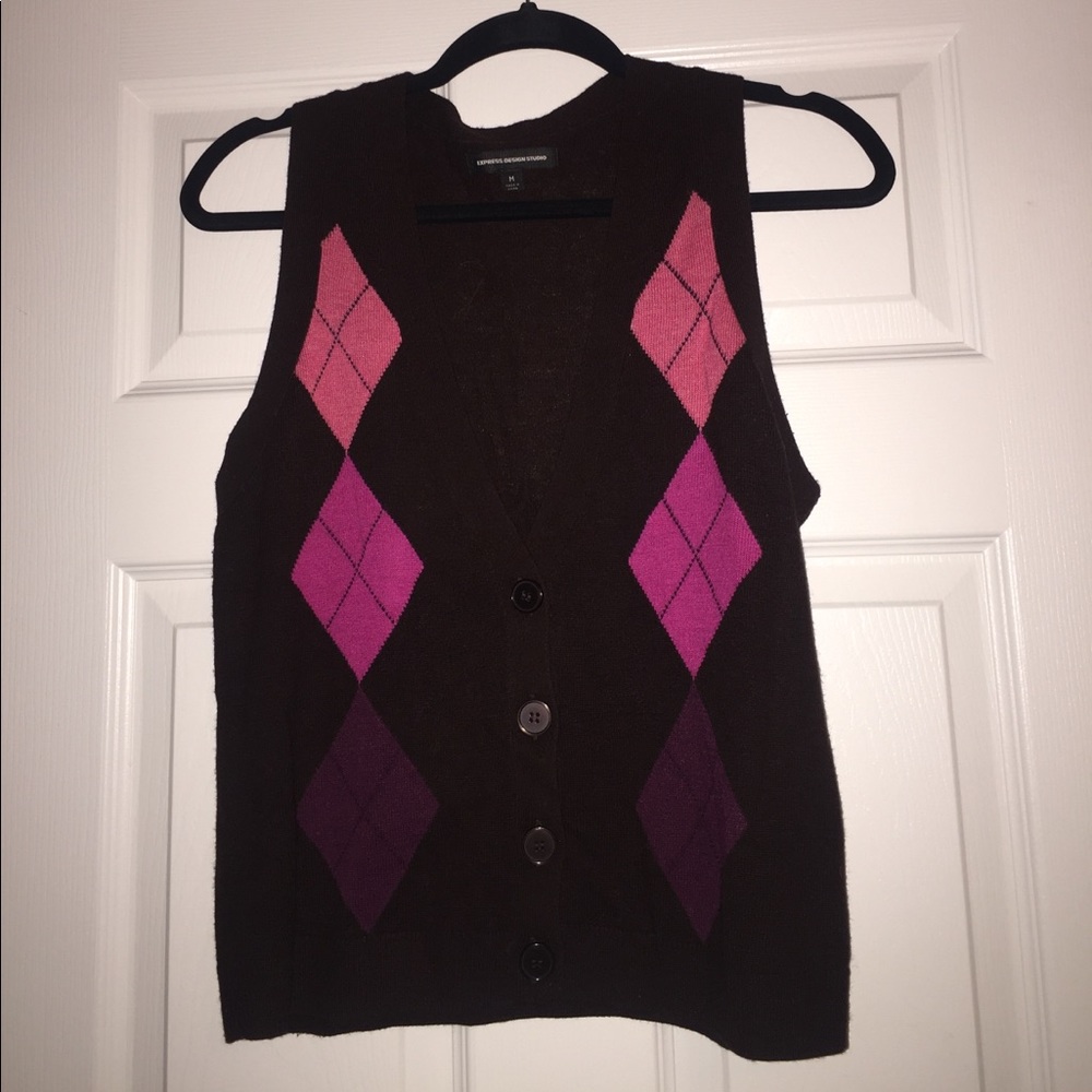 Express sweater vest