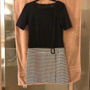 Black and white dress