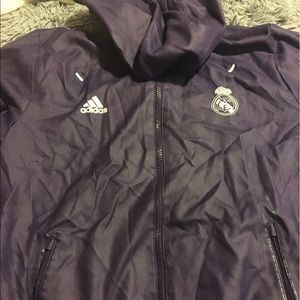 Purple adidas jacket