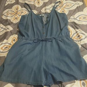 Denim Romper!!