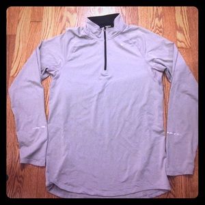 Men's Nike Running DriFit 1/4 zip pullover- Small